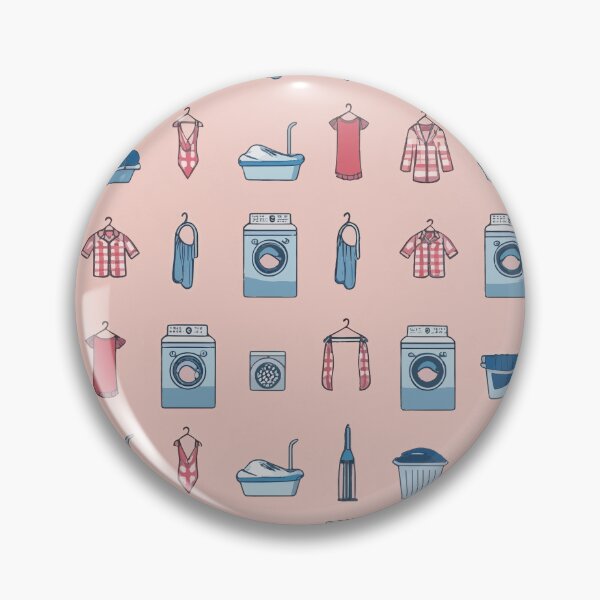 Item preview, Seamless printed-style laundry patterns designed and sold by StampYourself.