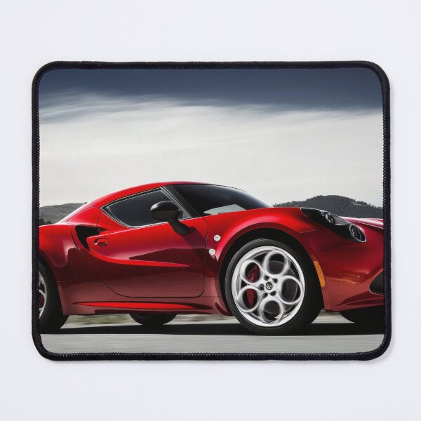 Item preview, Alfa Romeo 4C Coupe Poster – Red Italian Beauty designed and sold by AutoPopStudio.