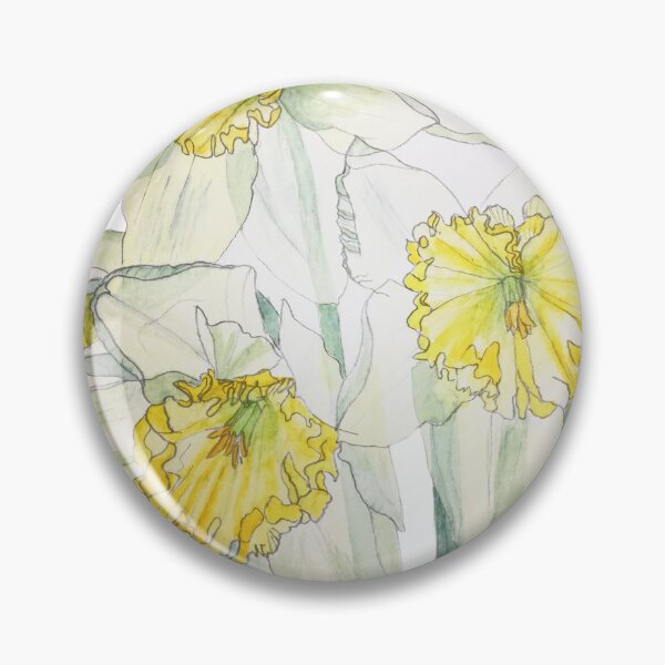 Item preview, Daffodils watercolour painting  designed and sold by esvb.