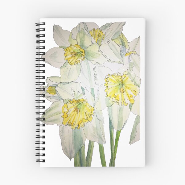Item preview, Daffodils watercolour painting  designed and sold by esvb.