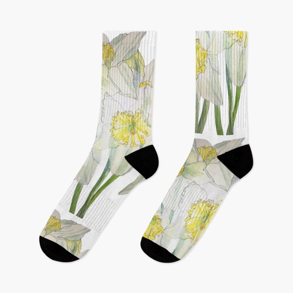 Item preview, Daffodils watercolour painting  designed and sold by esvb.