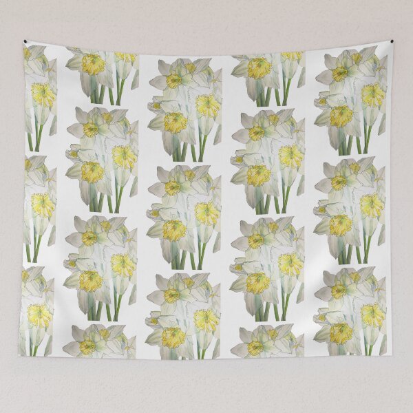 Item preview, Daffodils watercolour painting  designed and sold by esvb.
