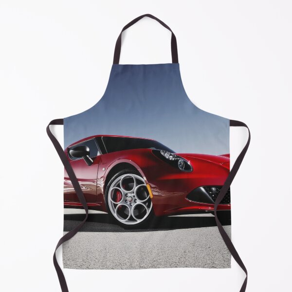 Item preview, Alfa Romeo 4C Coupe Poster – Red Italian Beauty II designed and sold by AutoPopStudio.