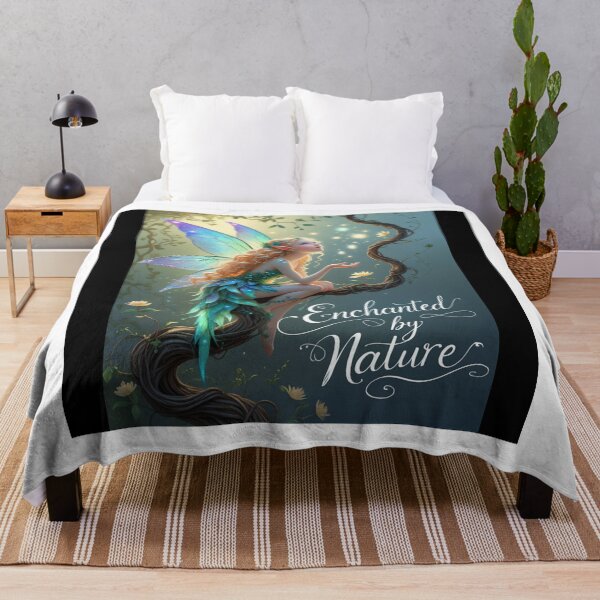 Item preview, Fairycore, Fairy T-Shirt, Enchanted by Nature Tee, Whimsical Fairy Art Shirt, Fantasy Nature Design Top, Mystical Nature Fairy Graphic Tee, Fairy Lover designed and sold by fenrirwulf68.