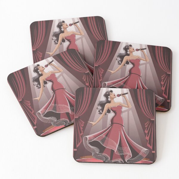 Item preview, La Cantante (the singer) Loteria card 58 designed and sold by matteflor.