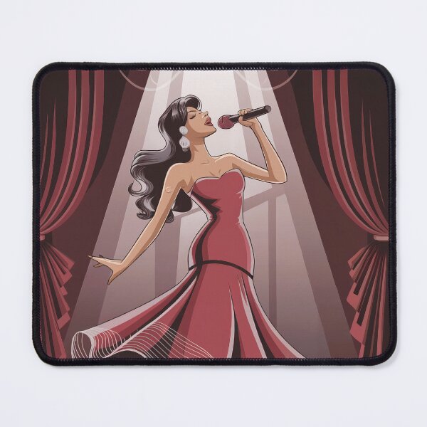 Item preview, La Cantante (the singer) Loteria card 58 designed and sold by matteflor.