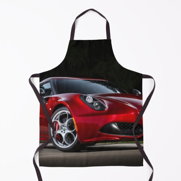 Item preview, Alfa Romeo 4C Coupe Poster – Red Italian Beauty III designed and sold by AutoPopStudio.