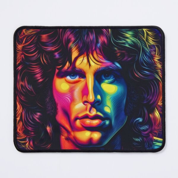 Item preview, Jim Morrison Colorful Psychedelic Painting | The Doors | TheAmericanPoet designed and sold by TheAmericanPoet.