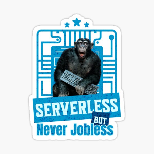 Item preview, Funny Full-Stack Developer Software Engineer Monkey designed and sold by Vac1.