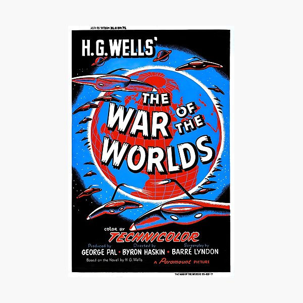 Item preview, War of the Worlds Movie Poster designed and sold by CatskillMeander.