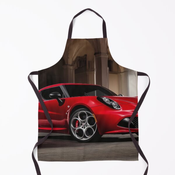 Item preview, Alfa Romeo 4C Coupe Poster – Red Italian Beauty IV designed and sold by AutoPopStudio.