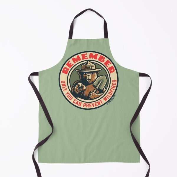 Item preview, Smokey Bear Remember Only You Can Prevent Wildfires Officially Licensed Art designed and sold by giantstepdesign.