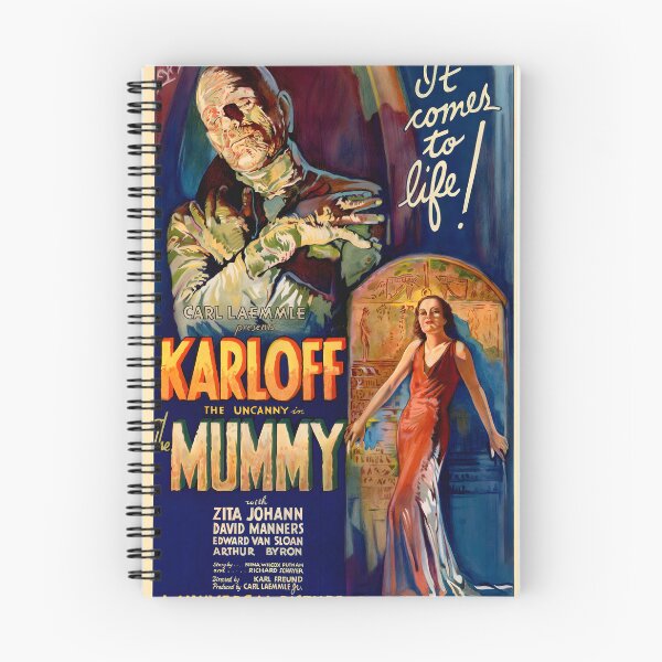 Item preview, The Mummy Movie Poster featuring Boris Karloff designed and sold by CatskillMeander.