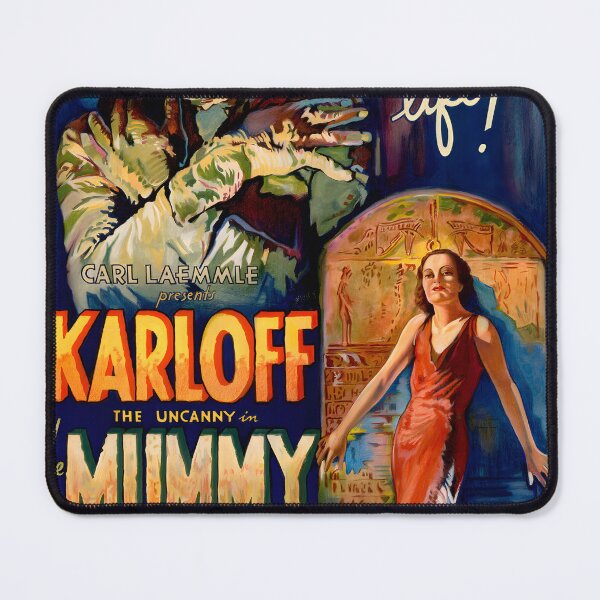 Item preview, The Mummy Movie Poster featuring Boris Karloff designed and sold by CatskillMeander.