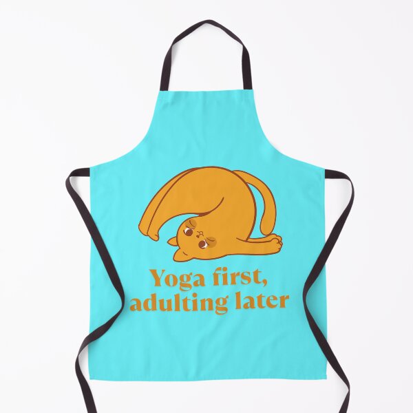 Item preview, Yoga first, adulting later designed and sold by Lamina Lovely.