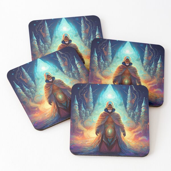 Item preview, Shaman Cyber-Oracle - Fusion between Tradition and Futurism designed and sold by HighestMind_888.