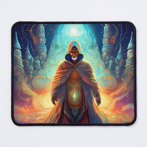 Item preview, Shaman Cyber-Oracle - Fusion between Tradition and Futurism designed and sold by HighestMind_888.