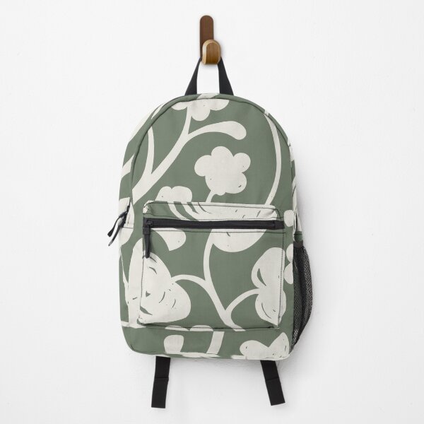 Item preview, Rich Green Abstract Wildflower - Marsh Marigold designed and sold by StuckOnGood.