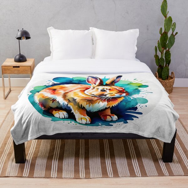 Item preview, Colorful rabbit designed and sold by PrintLabStudio.