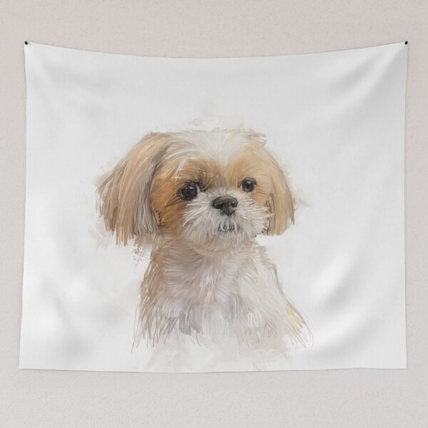Item preview, Shih Tzu Royalty: Fluffy & Adorable Companion designed and sold by JustWildWithin.