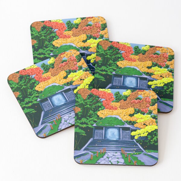 Item preview, Kyoto Japan travel illustration designed and sold by katerosestudios.