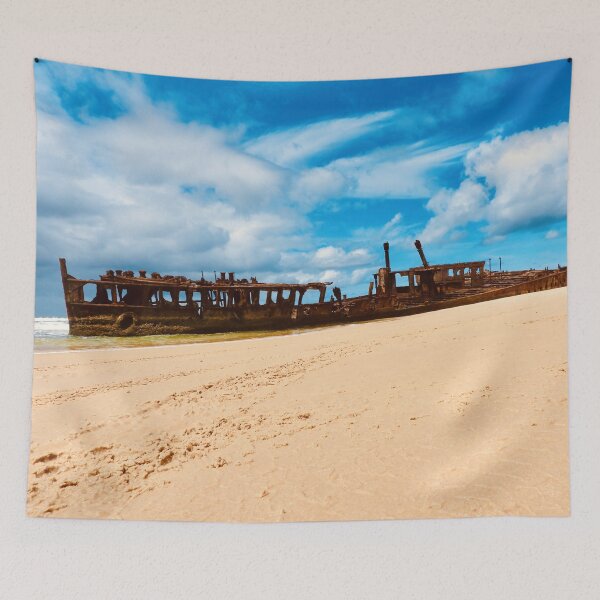 Item preview, SS Maheno shipwreck K'gri Fraser Island  designed and sold by Mark Grimsley.
