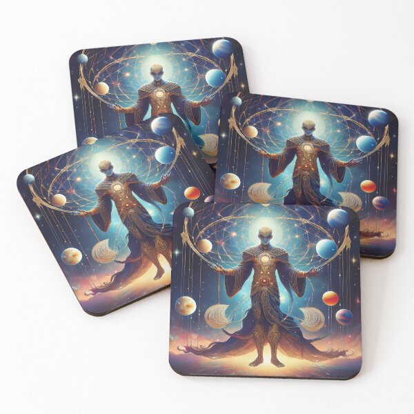 Item preview, The Puppeteer of the Universe - Cosmic Vision and Surrealism designed and sold by HighestMind_888.
