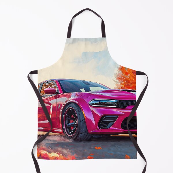 Item preview, Red Dodge Charger SRT – Pop Art Edition designed and sold by AutoPopStudio.
