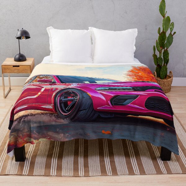 Item preview, Red Dodge Charger SRT – Pop Art Edition designed and sold by AutoPopStudio.
