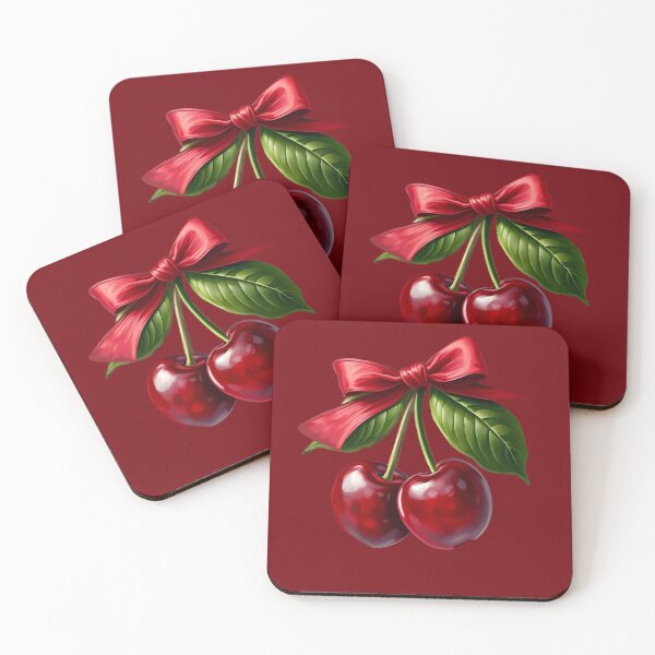 Item preview, Cherries with a Bow designed and sold by artcolory.