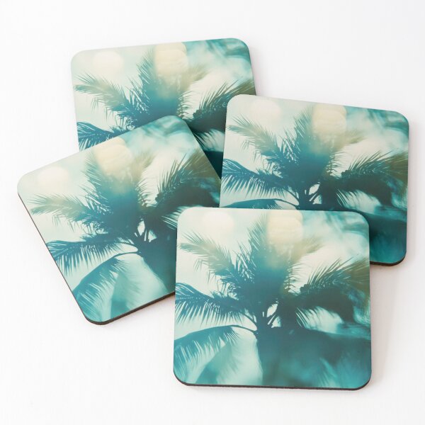 Item preview, Palm silhouette in soft light designed and sold by anytka.