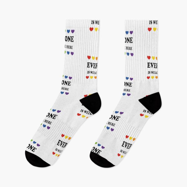 Item preview, Everyone Is Welcome Here - LGBT  designed and sold by Inspirationmotivation.
