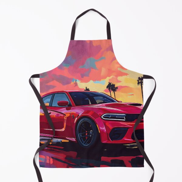 Item preview, Red Dodge Charger SRT – Pop Art Edition II designed and sold by AutoPopStudio.