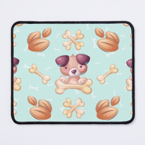 Item preview, Cute dog and bone seamless pattern designed and sold by SimoesArtistry.