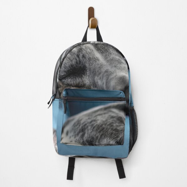 Item preview, Sleepy dog resting on a blue couch designed and sold by anytka.