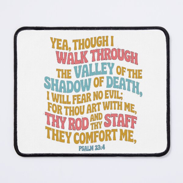 Item preview, Psalm 23:4 designed and sold by Gentle40Winks.