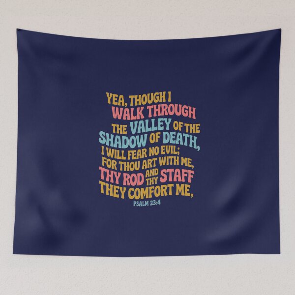 Item preview, Psalm 23:4 designed and sold by Gentle40Winks.
