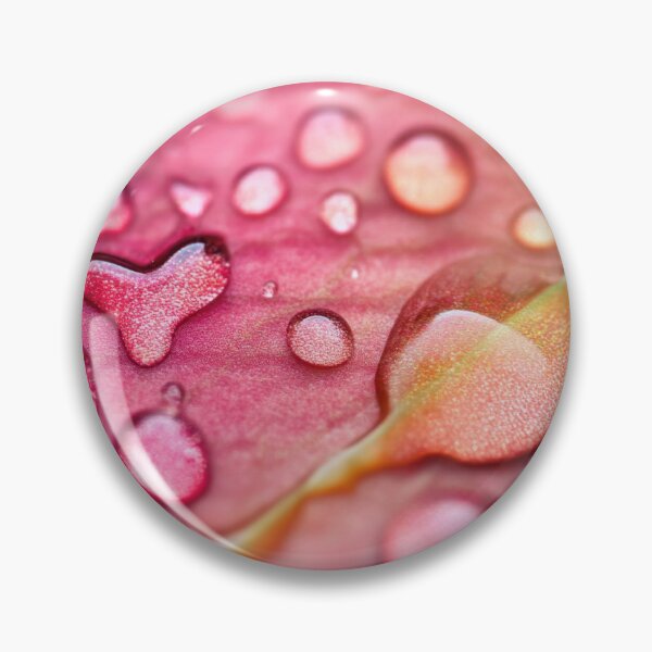 Item preview, Water droplets on leaves designed and sold by anytka.