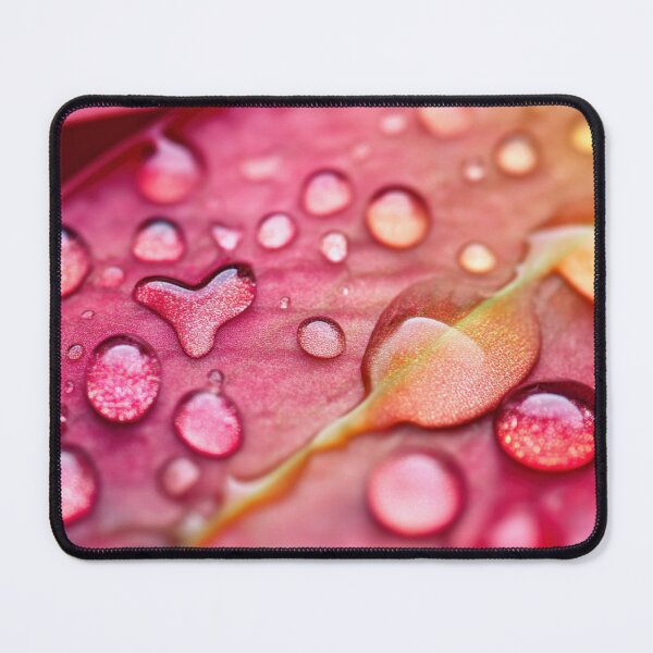 Item preview, Water droplets on leaves designed and sold by anytka.