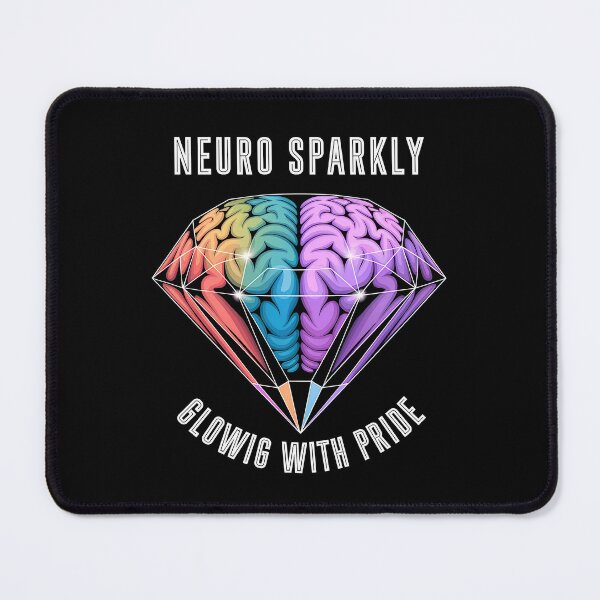 Item preview, Neuro Sparkly - Glowing With Pride  designed and sold by GRABAPSHOP.