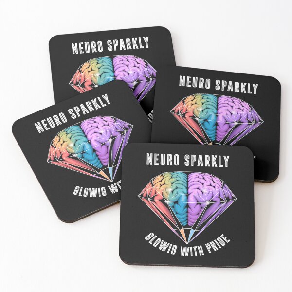 Item preview, Neuro Sparkly - Glowing With Pride  designed and sold by GRABAPSHOP.