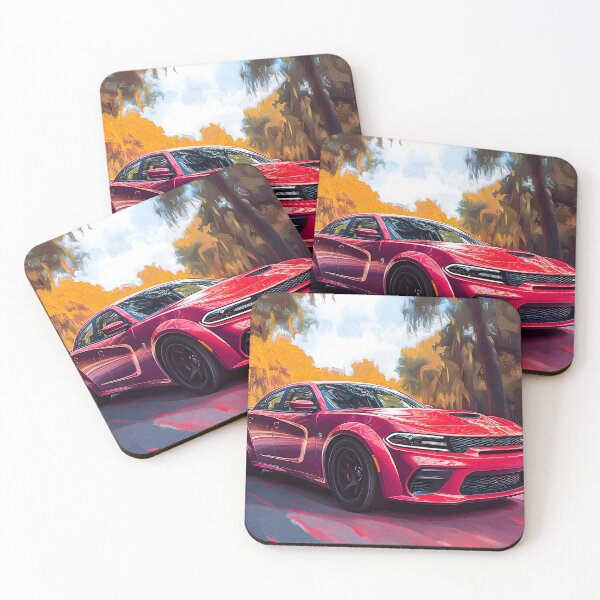 Item preview, Red Dodge Charger SRT – Pop Art Edition V designed and sold by AutoPopStudio.