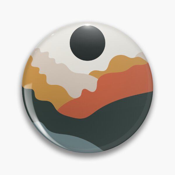 Item preview, Abstract Sunset Mountains – Warm Earth Tones designed and sold by Artinel.
