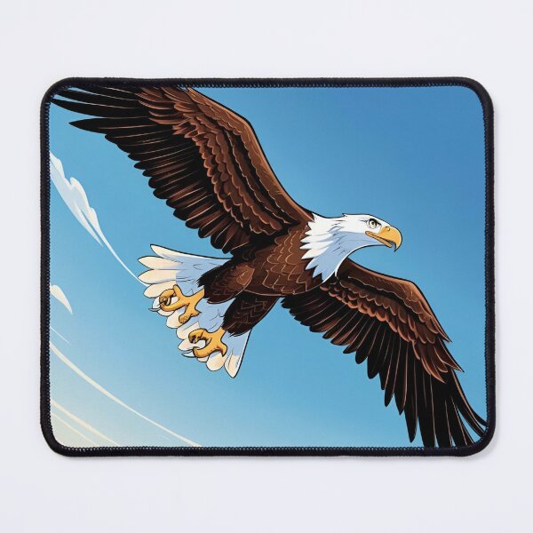 Item preview, Majestic bald eagle designed and sold by Earth-and-Ink.