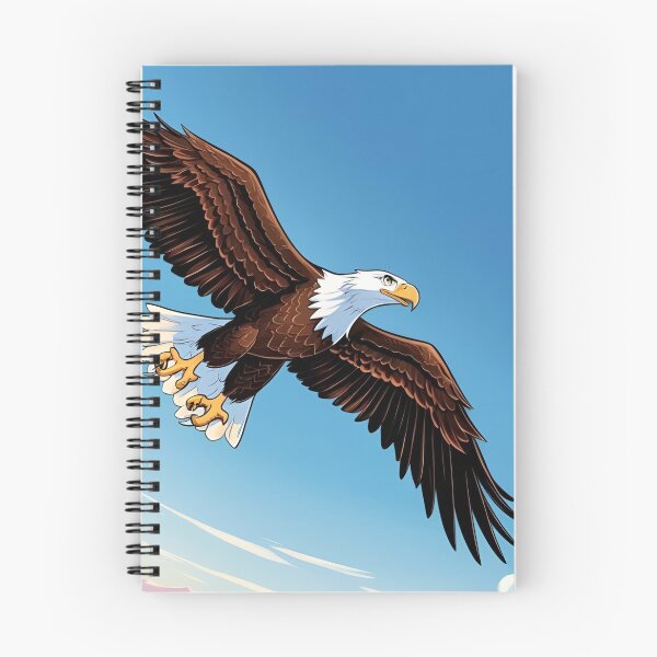 Item preview, Majestic bald eagle designed and sold by Earth-and-Ink.