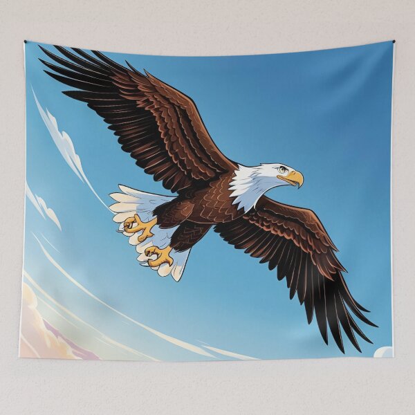 Item preview, Majestic bald eagle designed and sold by Earth-and-Ink.