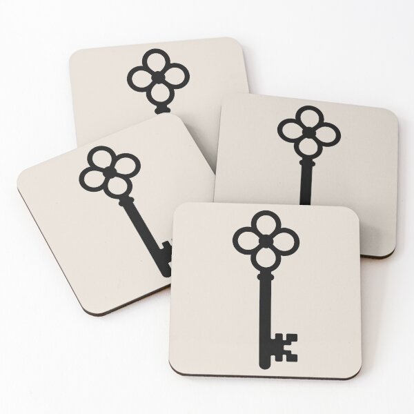 Item preview, Skeleton Key Silhouette with Ornate Handle designed and sold by theartfulaspie.