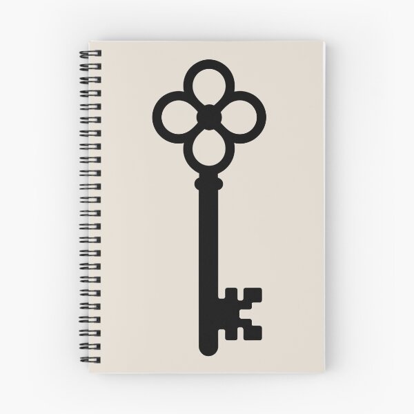 Item preview, Skeleton Key Silhouette with Ornate Handle designed and sold by theartfulaspie.