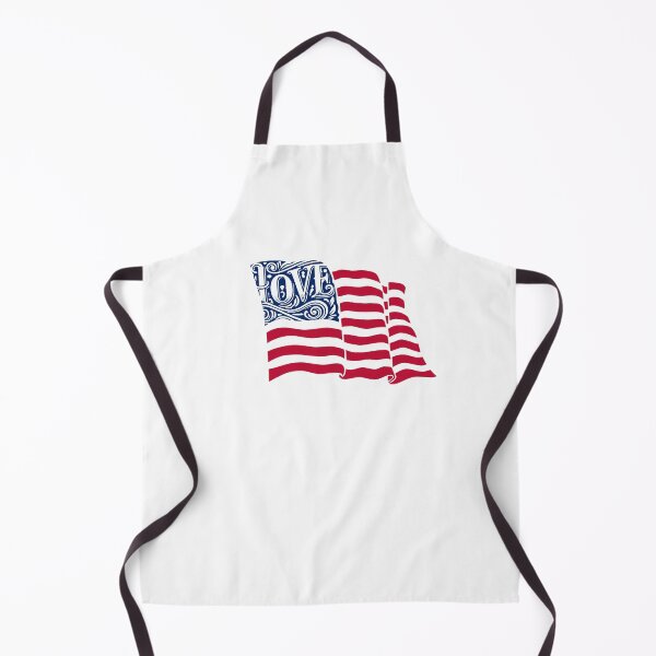 Item preview, Love America; USA; 4th July; designed and sold by StickerApe.