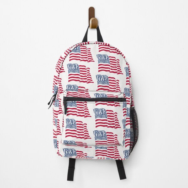 Item preview, Love America; USA; 4th July; designed and sold by StickerApe.